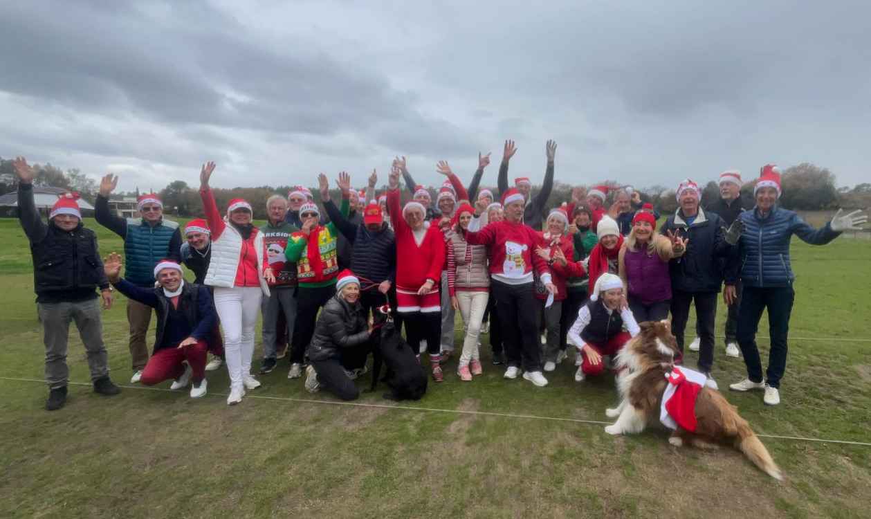 La coupe de Noël 2024 avec son demi-parcours ludique et sa soirée festive. 