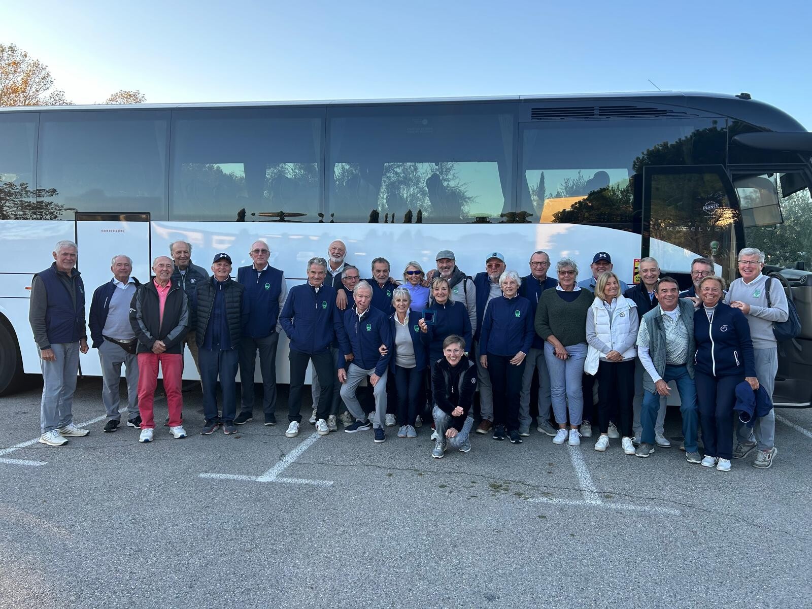 Dernière sortie ludique de l'année, au golf de  Pont Royal 