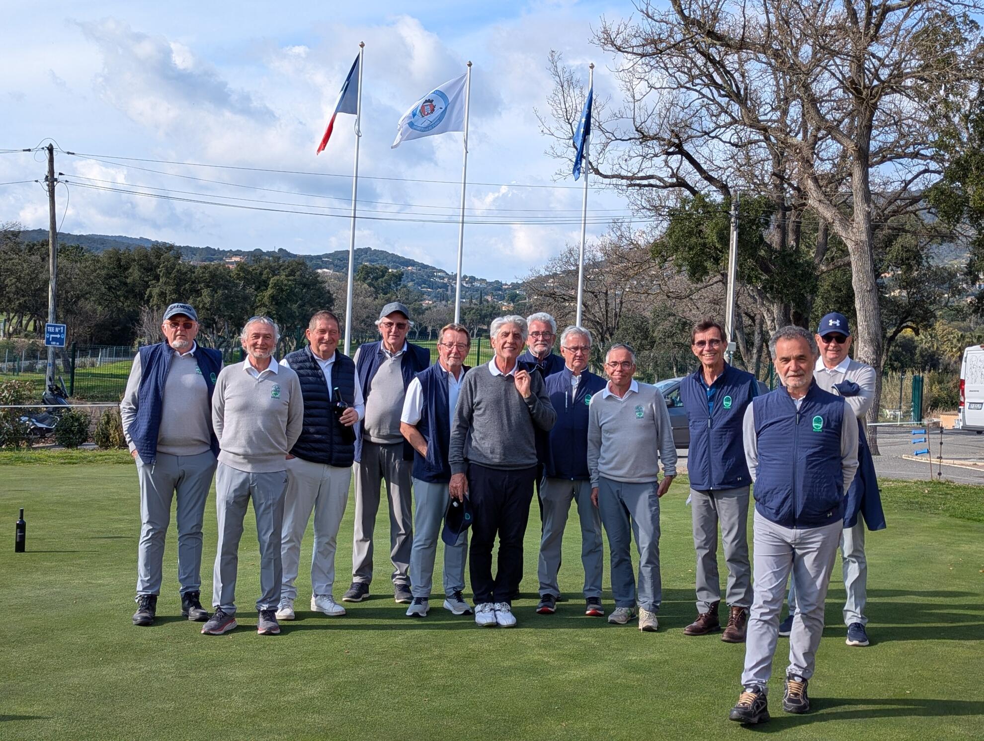 Résultats de la rencontre Sénior Côte d'Azur au golf de Beauvallon